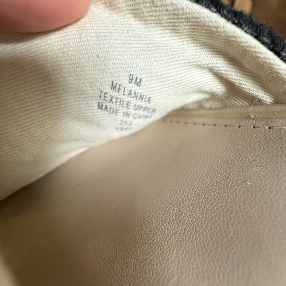 Marc Fisher Lannia Platform Sandal‎ Espadrille Slip-On Size 9 boho resort - Picture 7 of 7